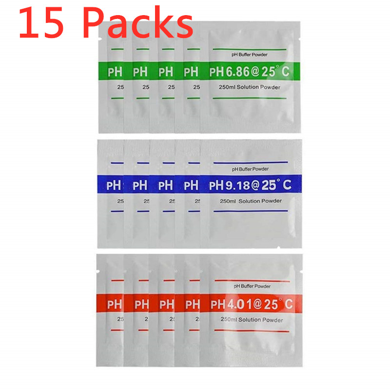 15 pcs/lot 4.01 6.86 9.18 pont - Ph Meter Digital Water Tester avaliação e preço