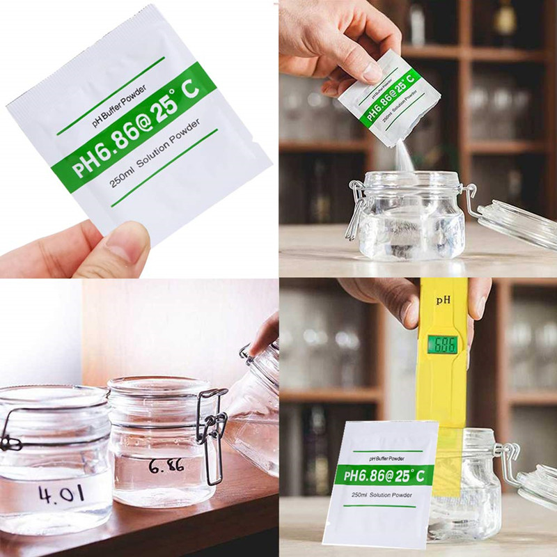 15 pcs/lot 4.01 6.86 9.18 pont - Ph Meter Digital Water Tester avaliação e preço
