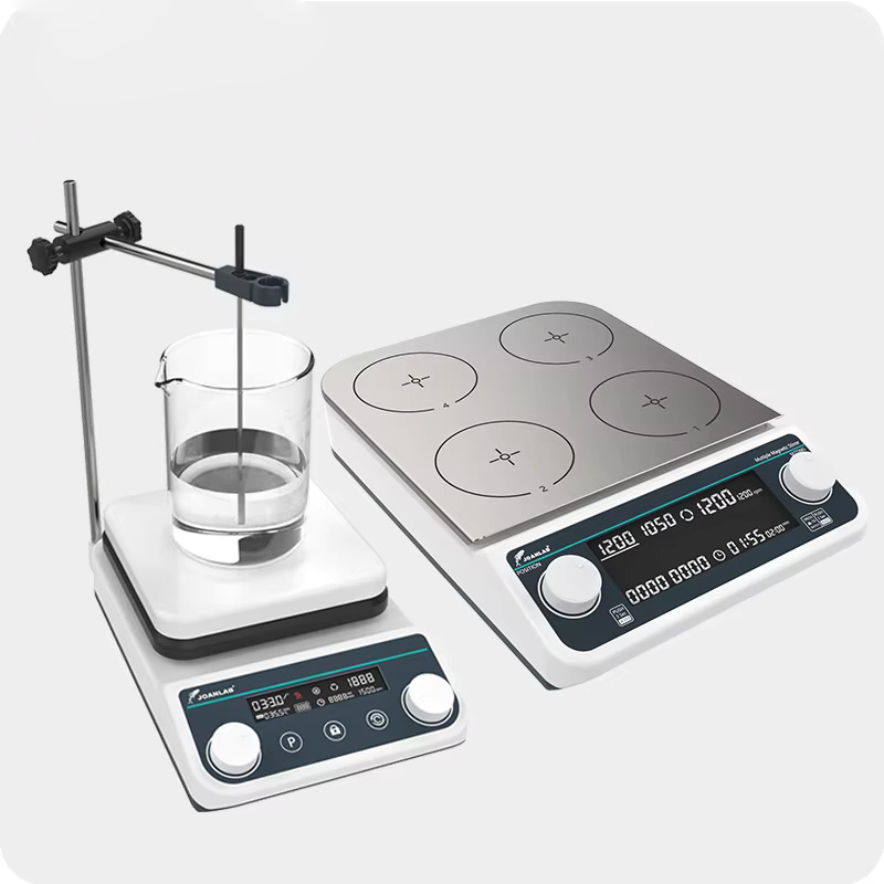 Agitador magnético múltiplo ún - Lab Magnetic Stirrer Hot Plate avaliação e preço