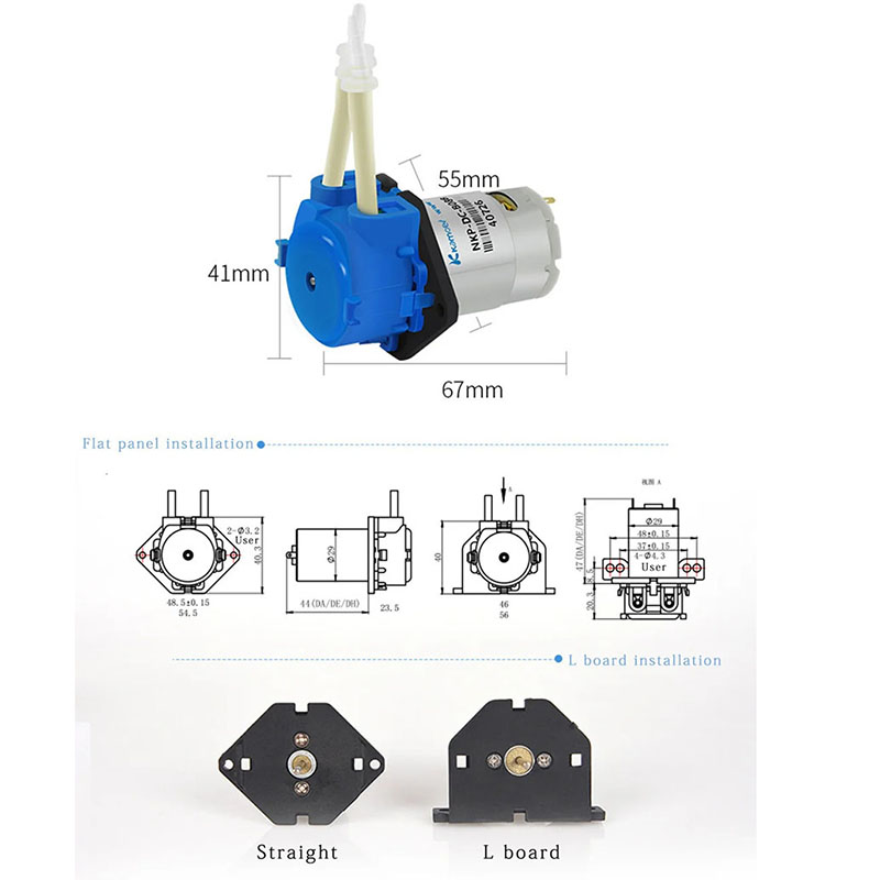 Mini Bomba Peristáltica DC 6V/ - Mini Peristaltic Pump 12V avaliação e preço