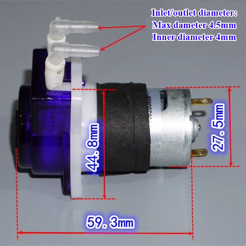 Bomba Peristáltica Mini ATK-21 - Mini Peristaltic Pump 12V avaliação e preço